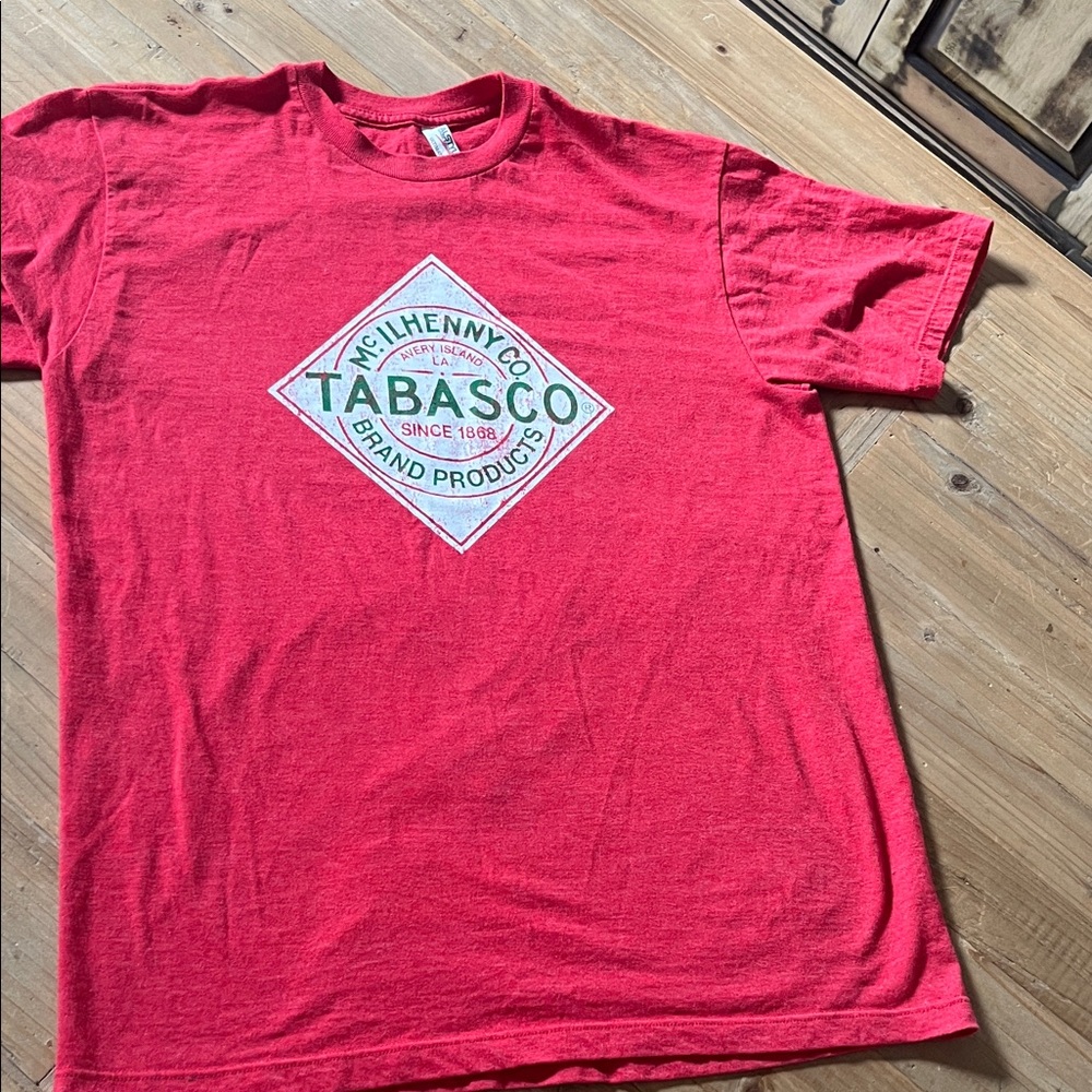 Alstyle Red Tabasco Graphic Tee